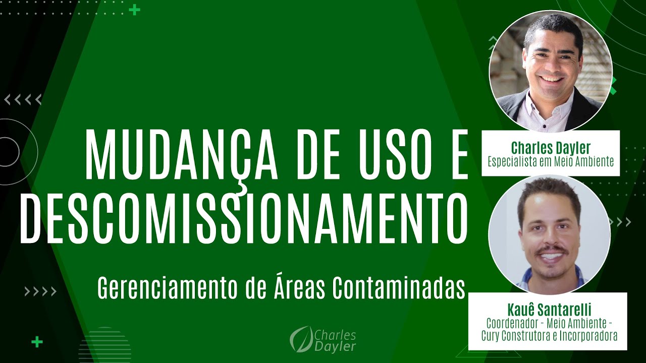 19 - Mudança de Uso e Descomissionamento - Gerenciamento de Áreas Contaminadas