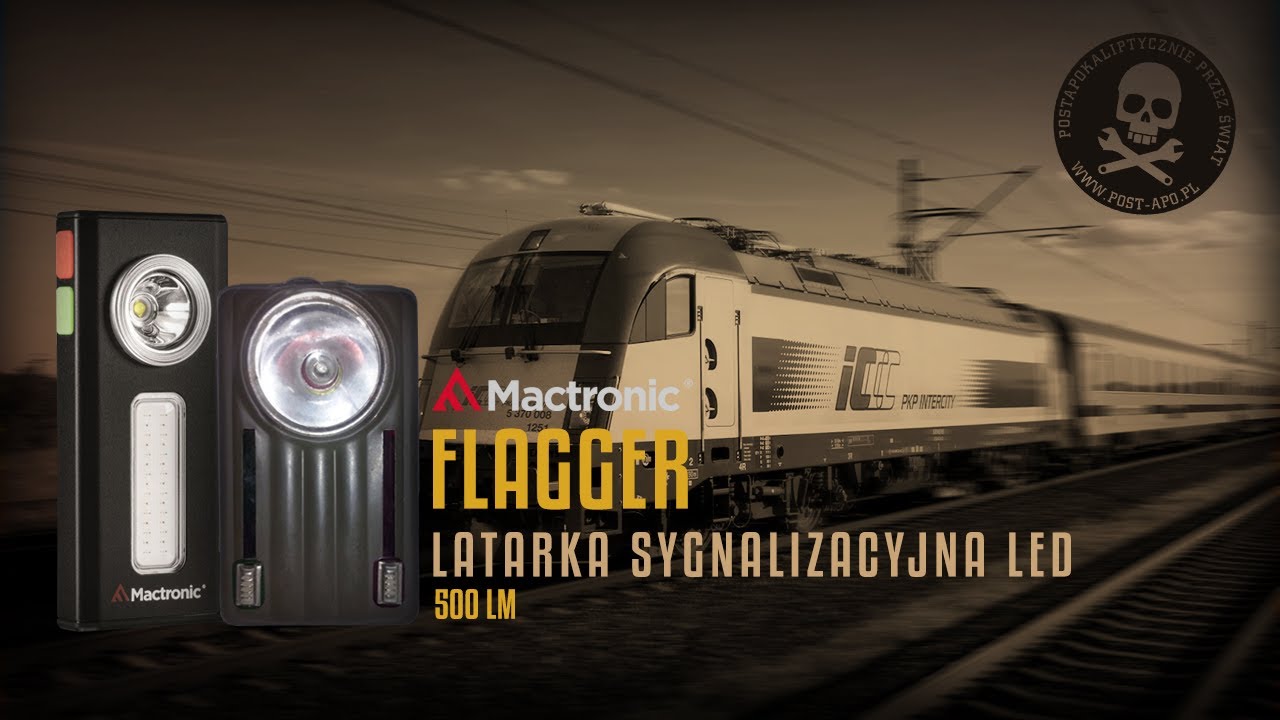 MACTRONIC Flagger Latarka sygnalizacyjna