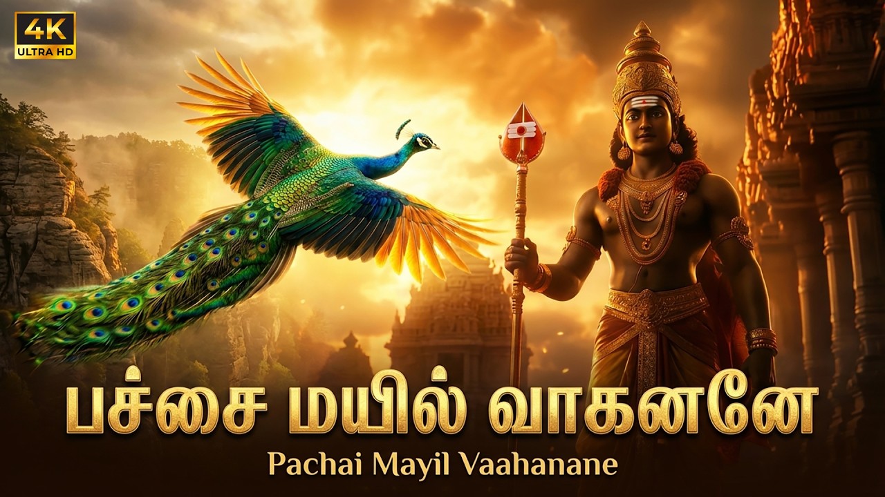 பச்சை மயில் வாகனனே 🙏 | Powerful Murugan Devotional Song | Murugan Tamil Bakthi Padalgal