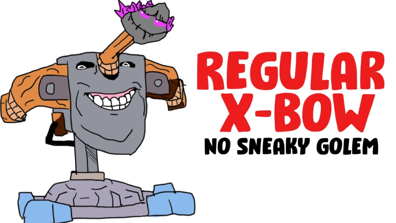 Using X-bow to Disguise my SNEAKY GOLEM!
