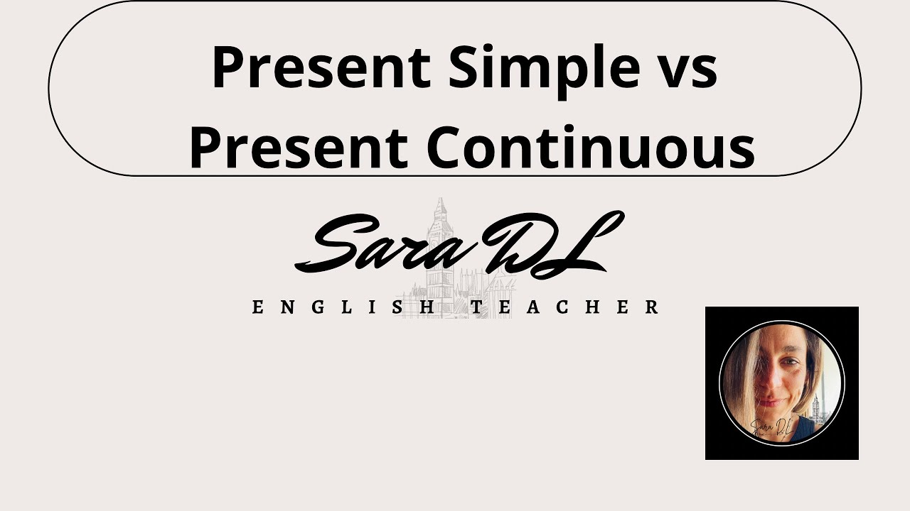 GRAMMAR LESSON: Present Simple vs Present Continuous (Explanation in ITALIAN)