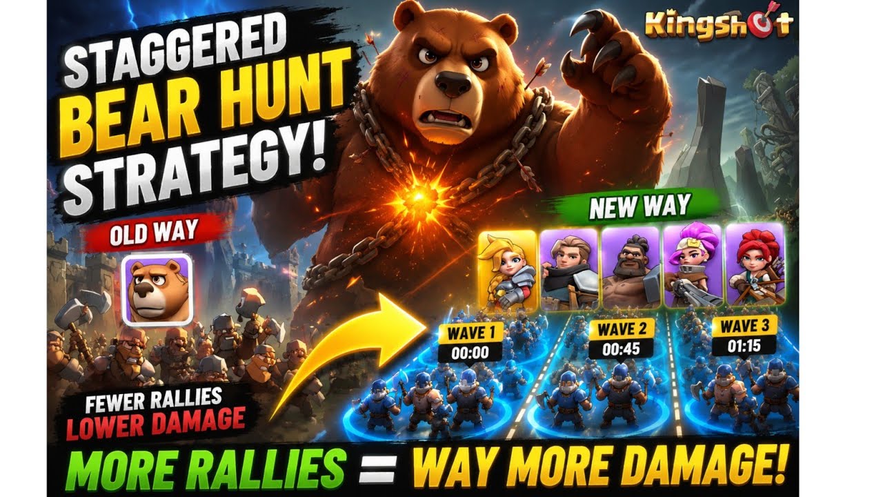 Kingshot Bear Hunt New Tactic: Max Damage & Top Rewards for Everyone!