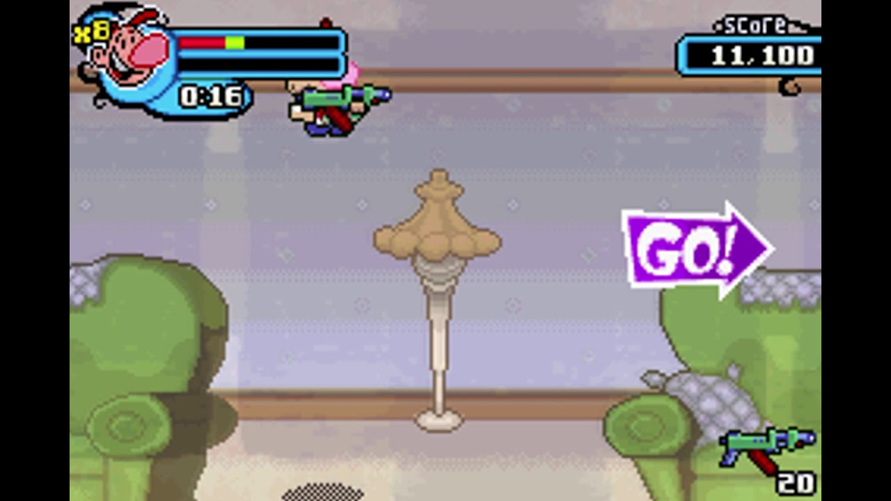 The Grim Adventures of Billy and Mandy (GBA) Tier 3 Mission 3 Speedrun