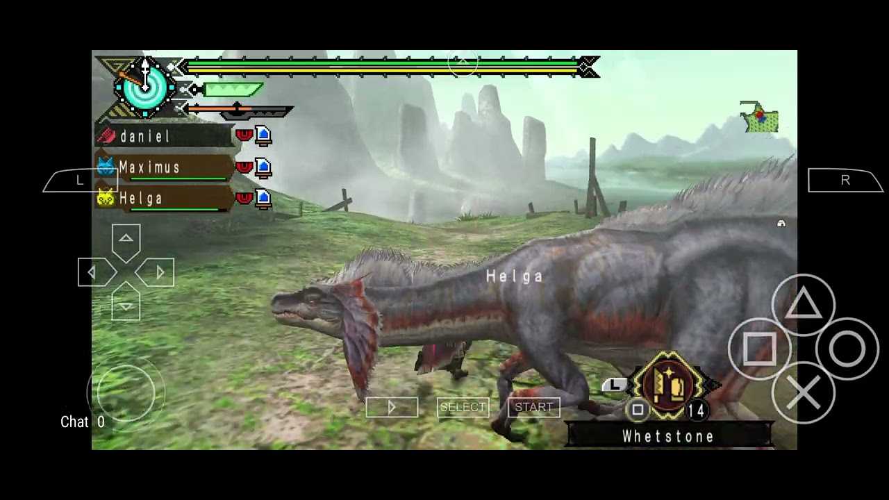 El alfa de la manada/en Monster Hunter portable 3 