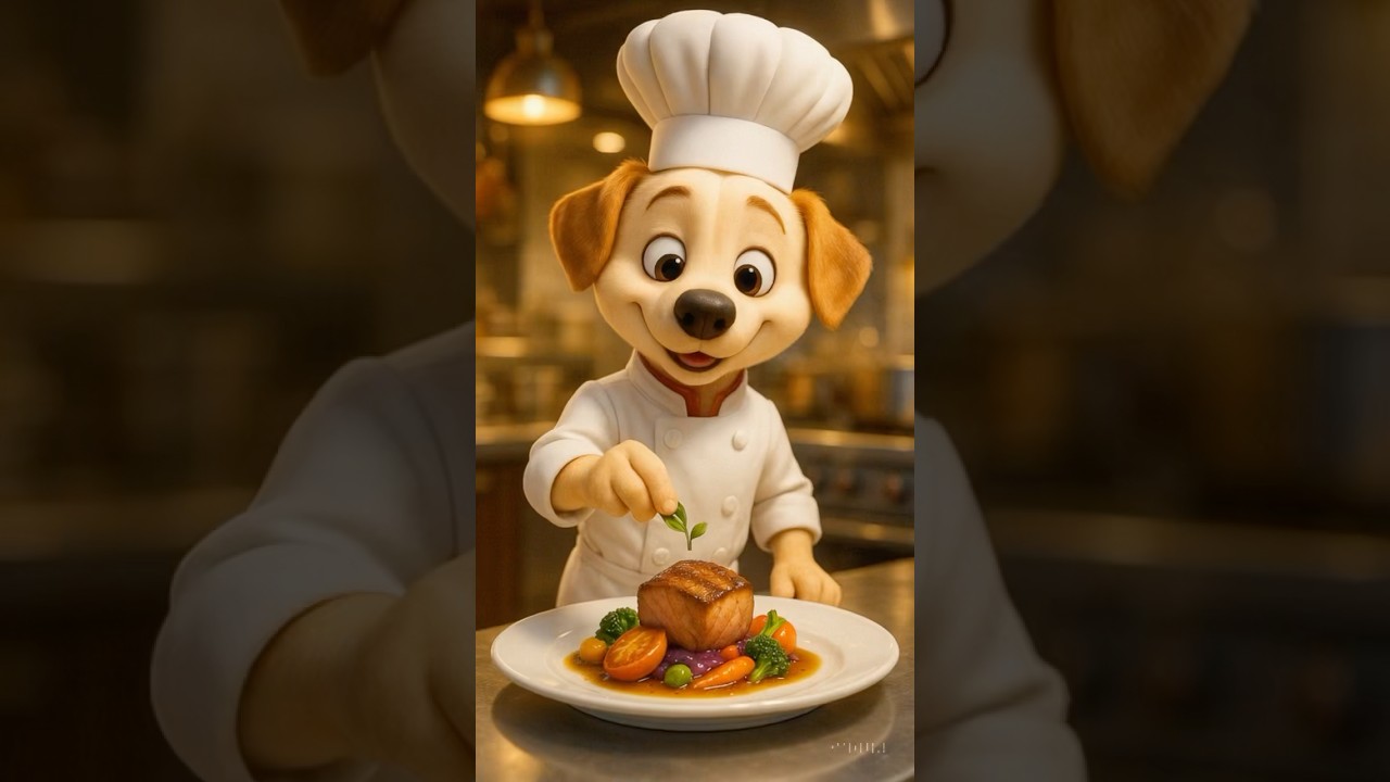 Father and Son: The Cooking Dream 🐶❤️ 