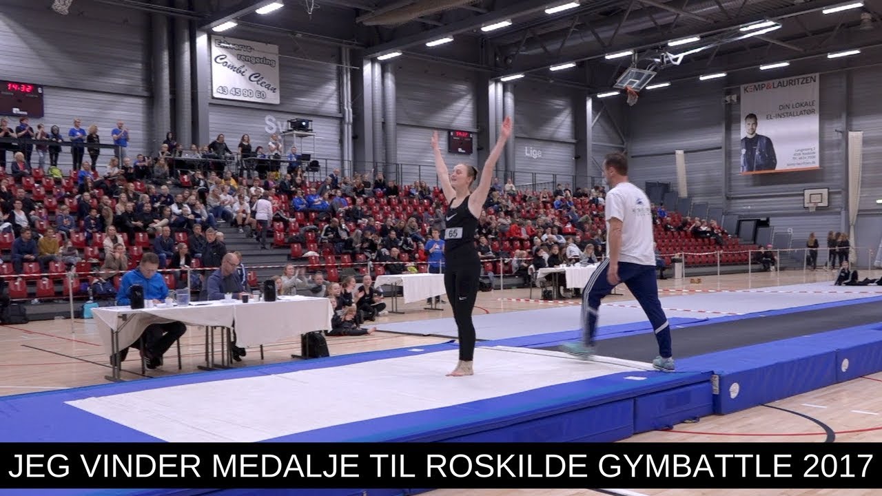 VLOG - JEG VINDER MEDALJE TIL GYMBATTLE | Roskilde Gymbattle 2017