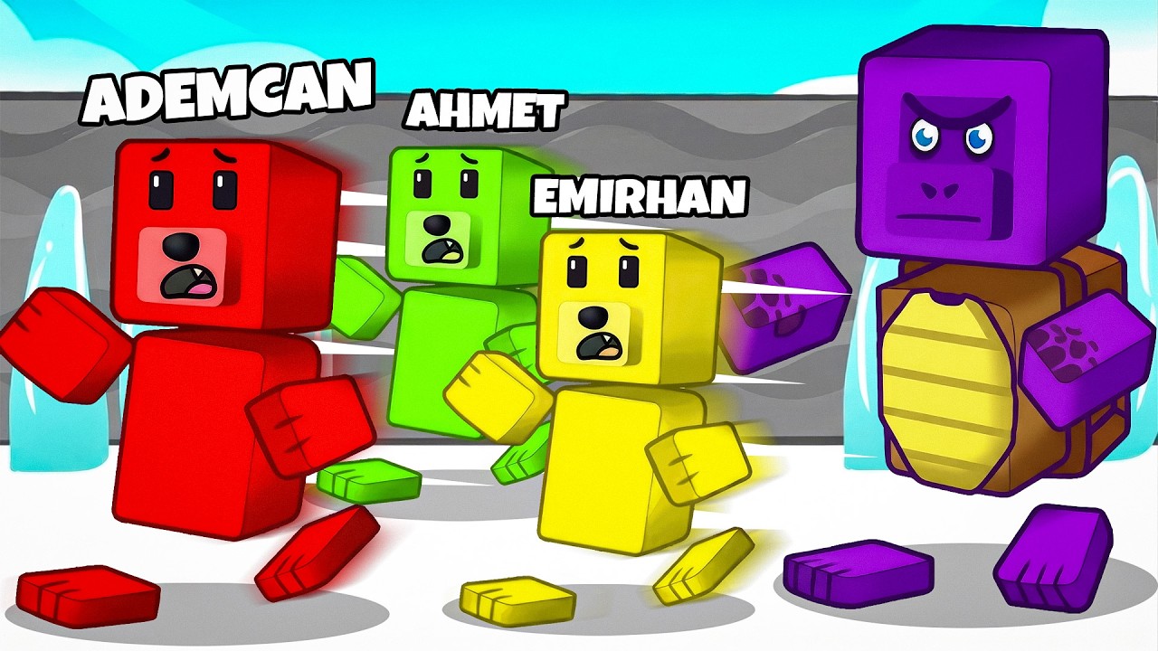 SÜPER AYI OLUP MOR KAPLUMAĞA'yı YOK ETTİM! | Super Bear Adventure