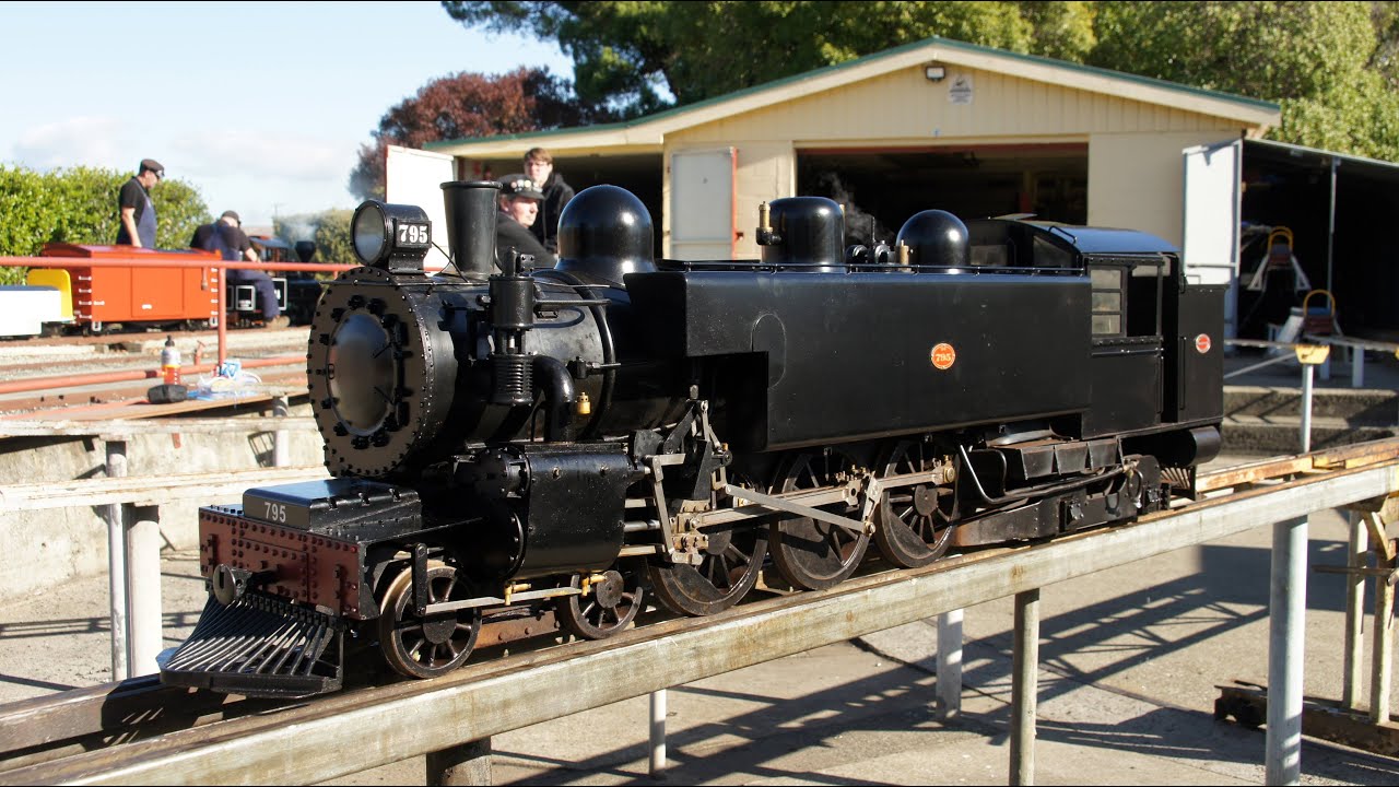 Nelson NZR live steam meet May 2024