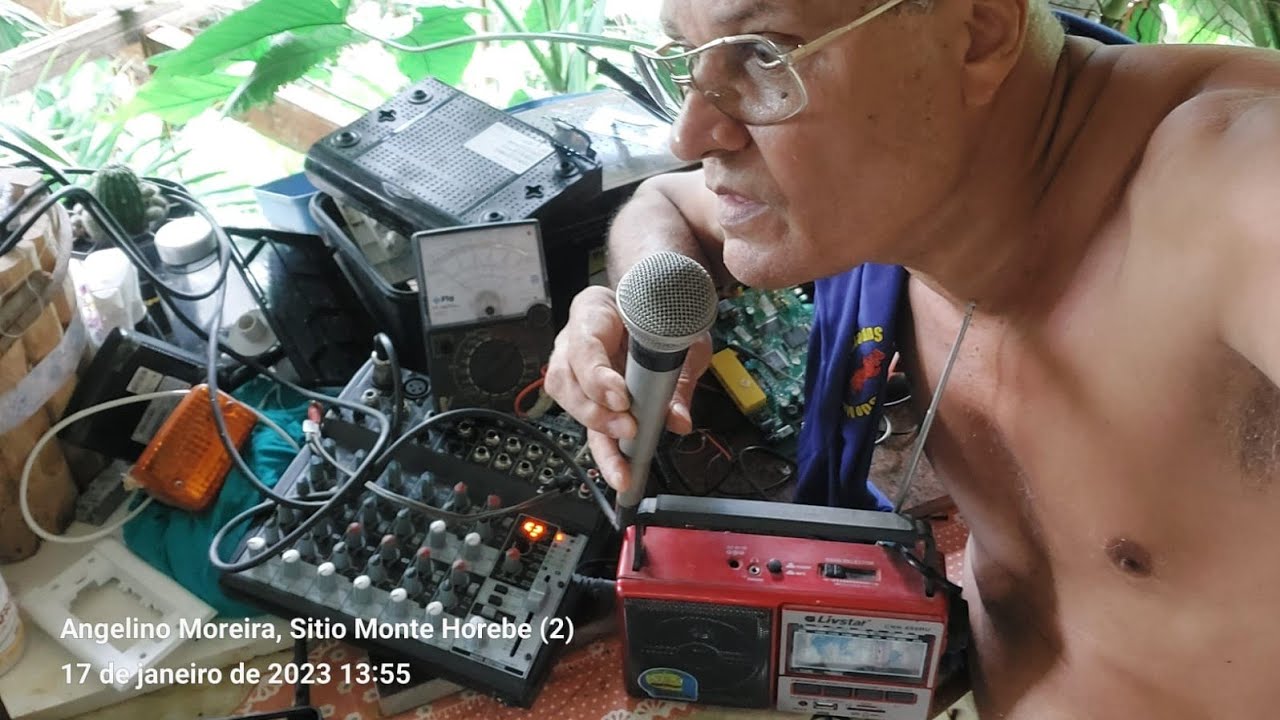 Monte você mesmo rádio pirata transmissor FM um roteador Internet alcance 20 km #CientistaAnalfabeto