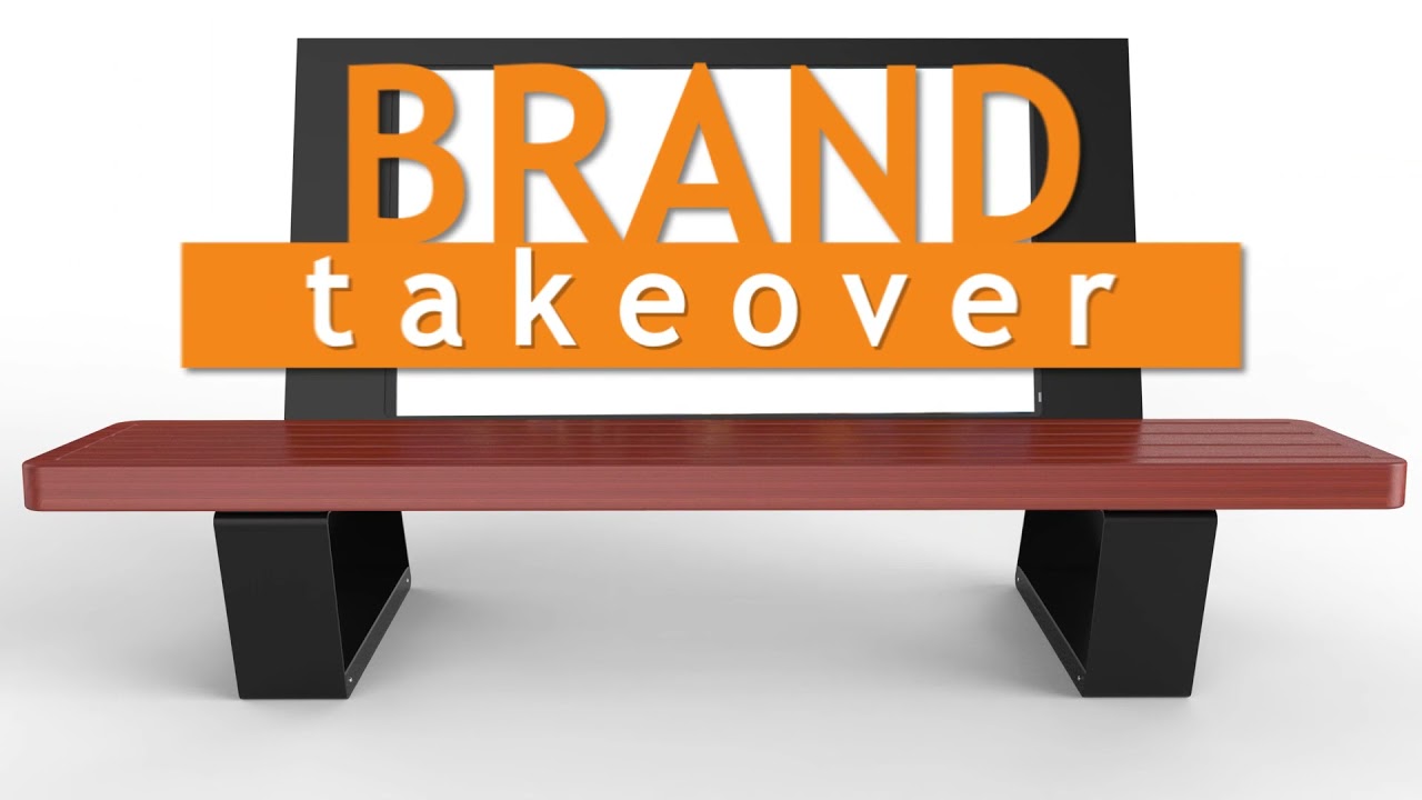 HD Video Advertising Bench - Brand Takeover!