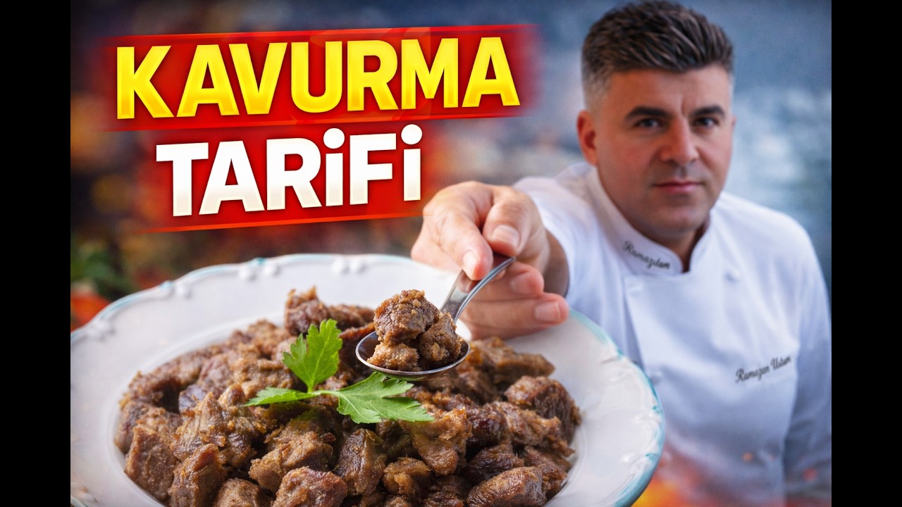 Как приготовить кавурму (жареное мясо).
