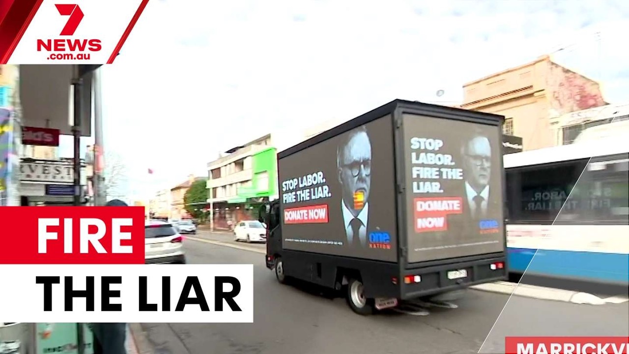 Anthony Albanese challenges Pauline Hanson's $2 million campaign claim | 7NEWS