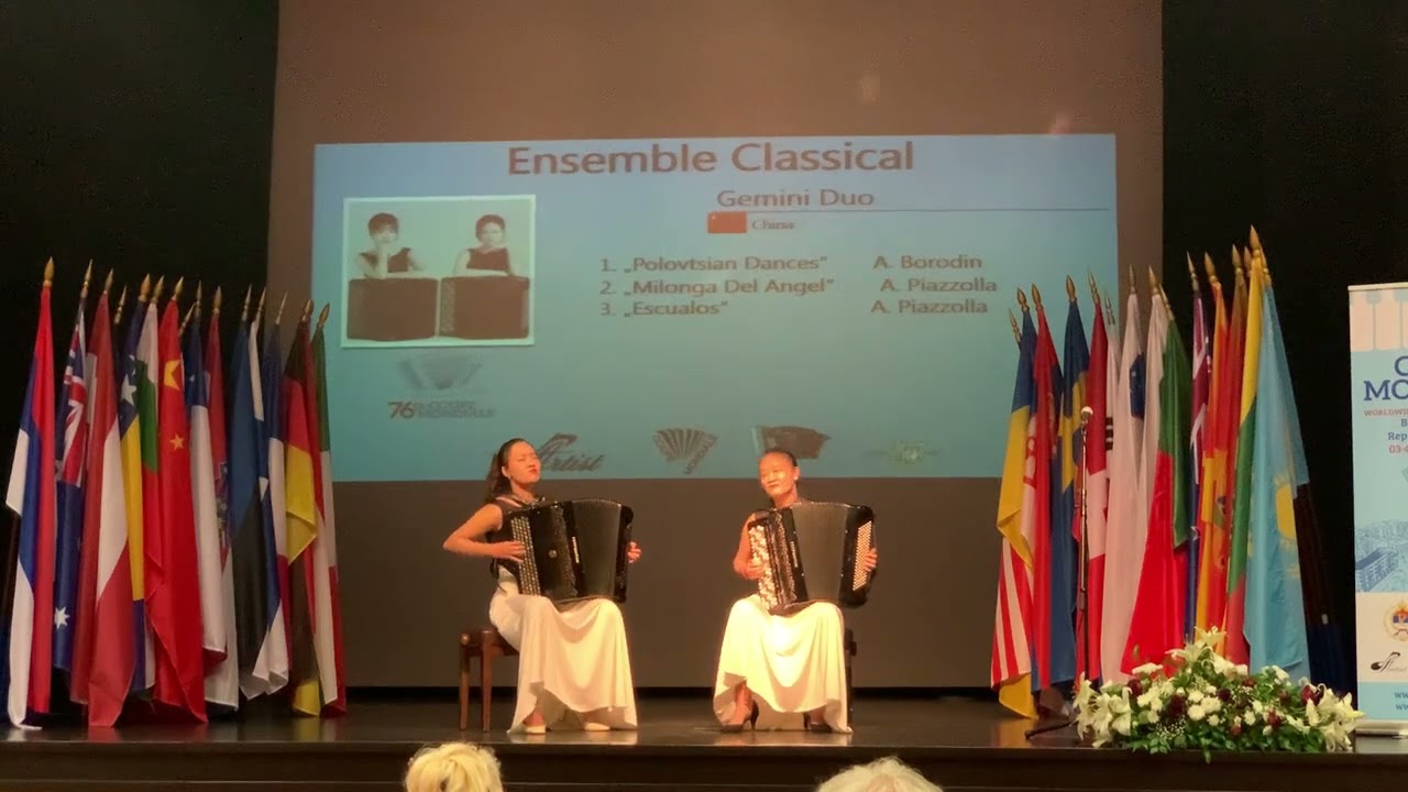 Gemini Duo (China) - Coupe Mondiale 2023 - Competition for Ensemble Music - Classical Music