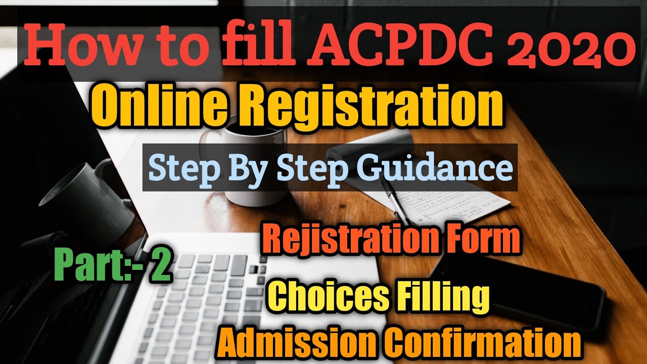 Part 2 on ACPDC Diploma 2020 Application/acpdc form filling/ How to fill ACPDC FORM? www.acpdc.in