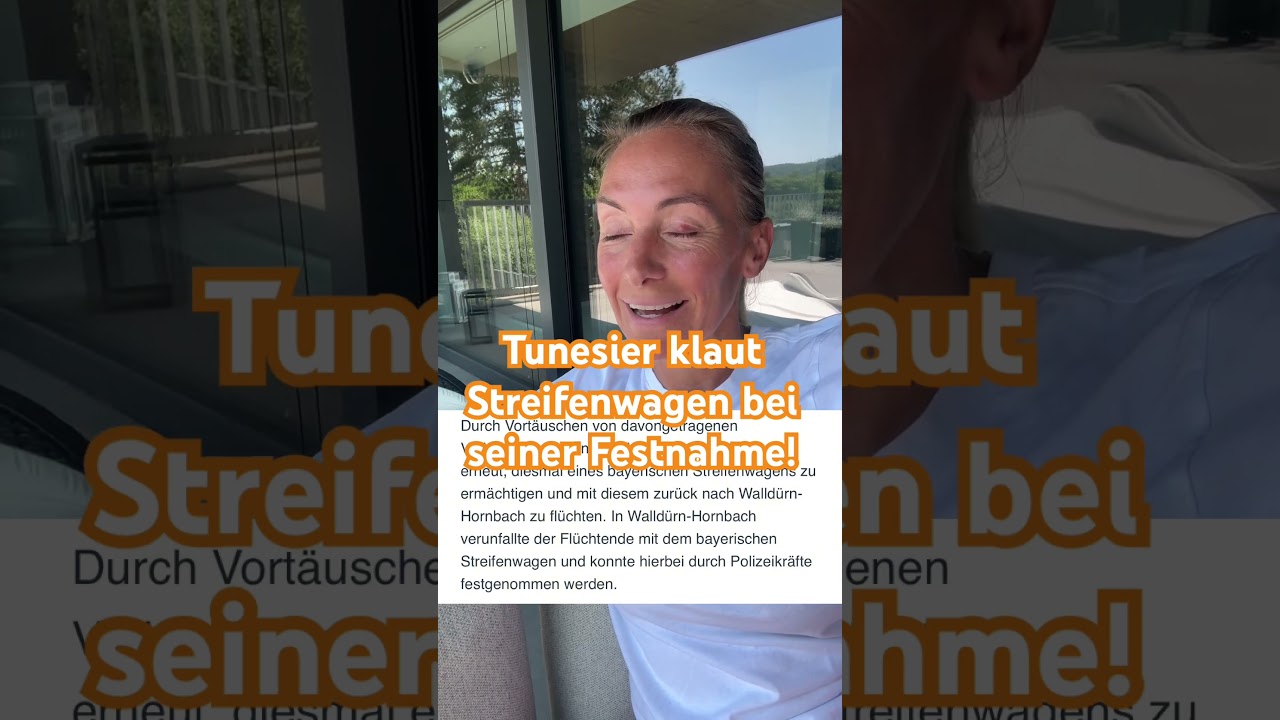 Streifenwagen bei Festnahme geklaut# polizei#walld&uuml;rn#politik#deutschland# aktuell#nachrichten