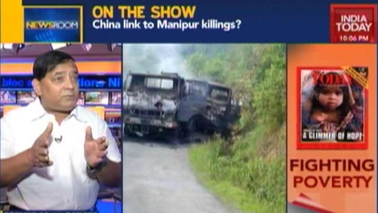 Newsroom: China Link To Manipur Killings?