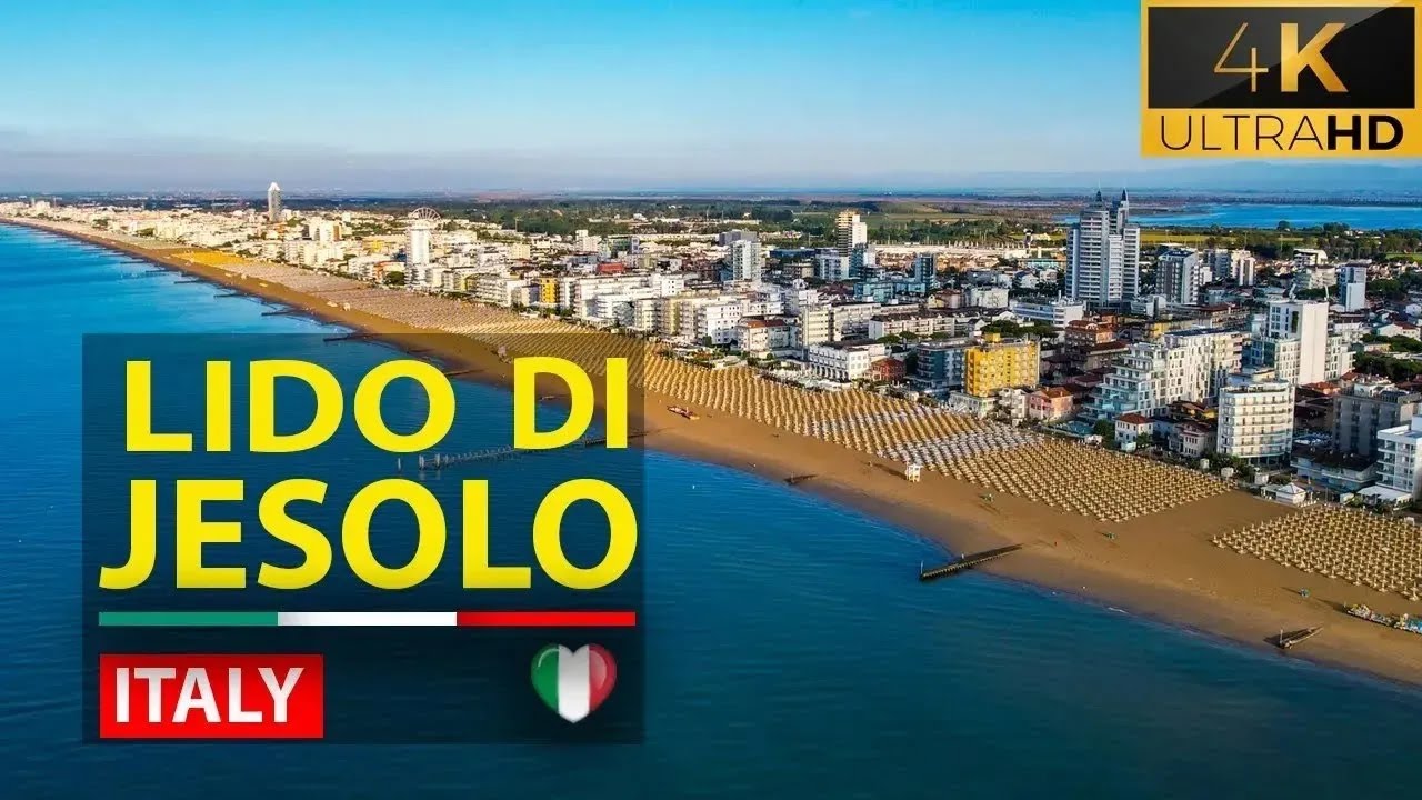 🇮🇹 Lido di Jesolo from the drone, 40 km from Venice
