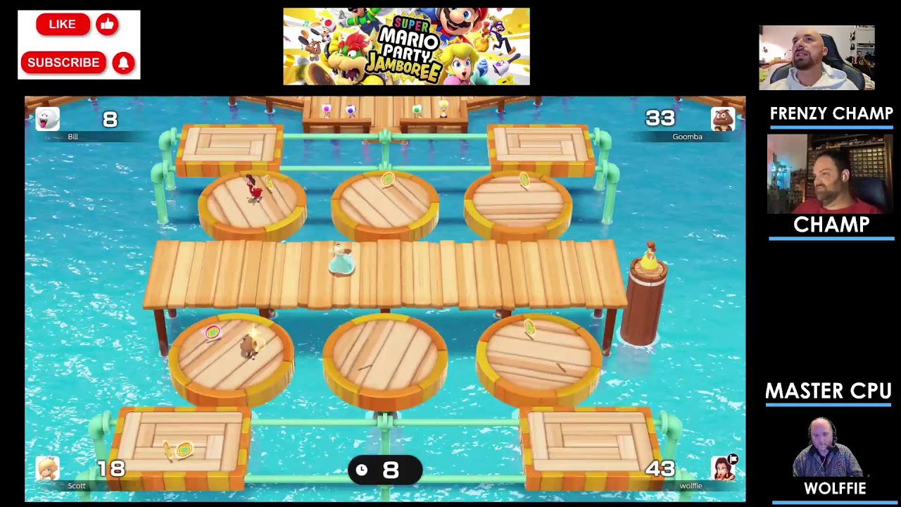 Mario Party Jamboree with friends HORIZONTAL