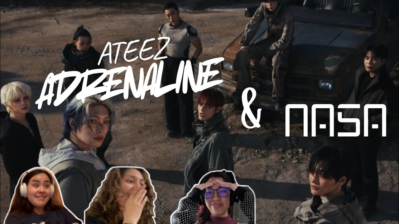 Shocked By Ateez Adrenaline and NASA | MV Reaction