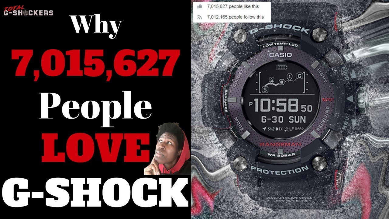 Why 7,015,602 People Love G-Shock Watches (And Why You Should Too)