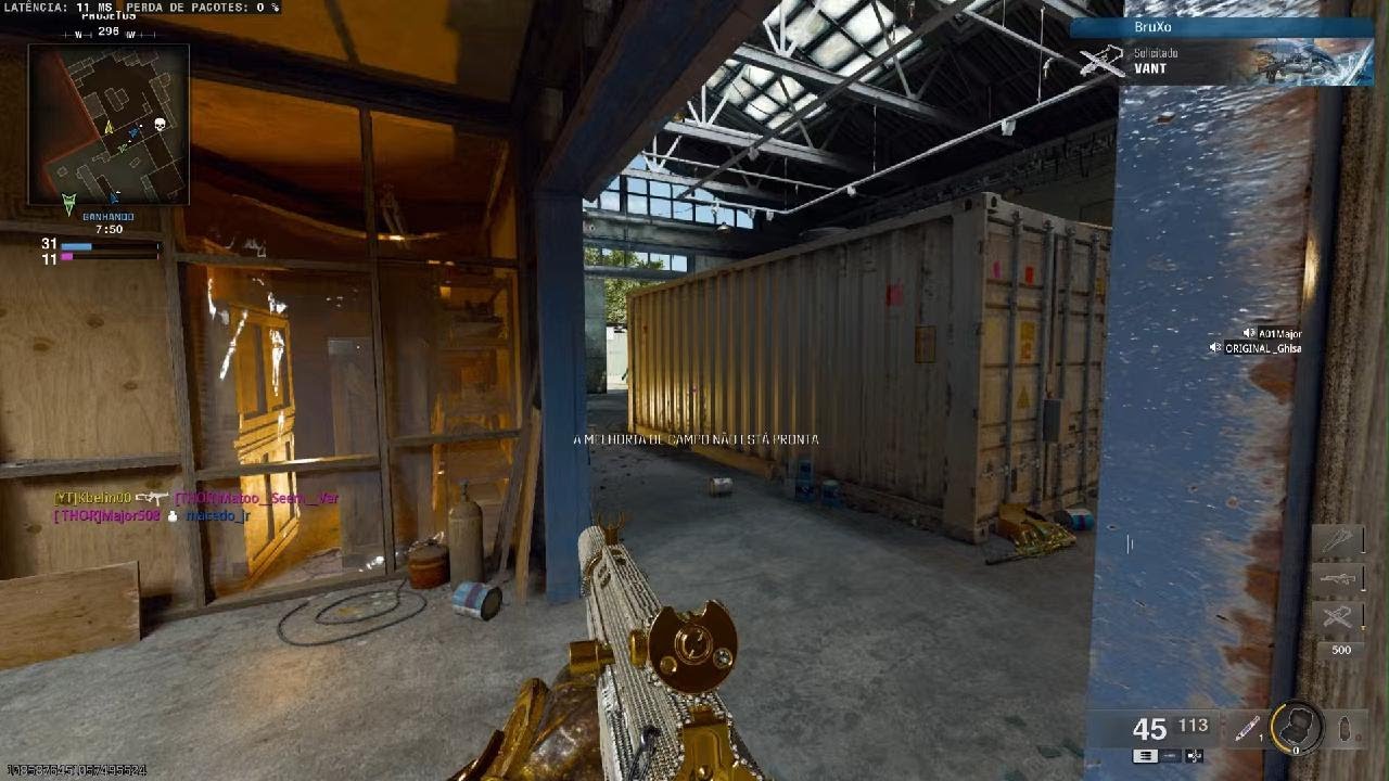 Clan thor passando mal no open lobby