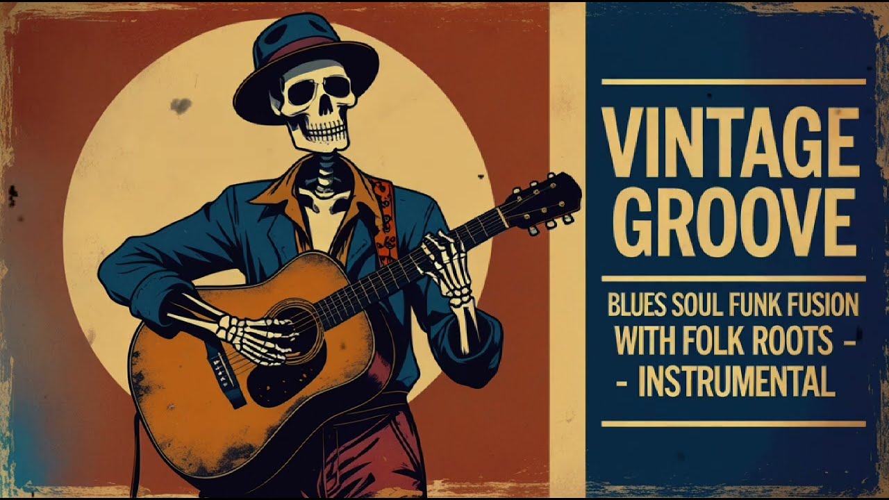 Vintage Groove: Blues Soul Funk Fusion with Folk Roots – Instrumental
