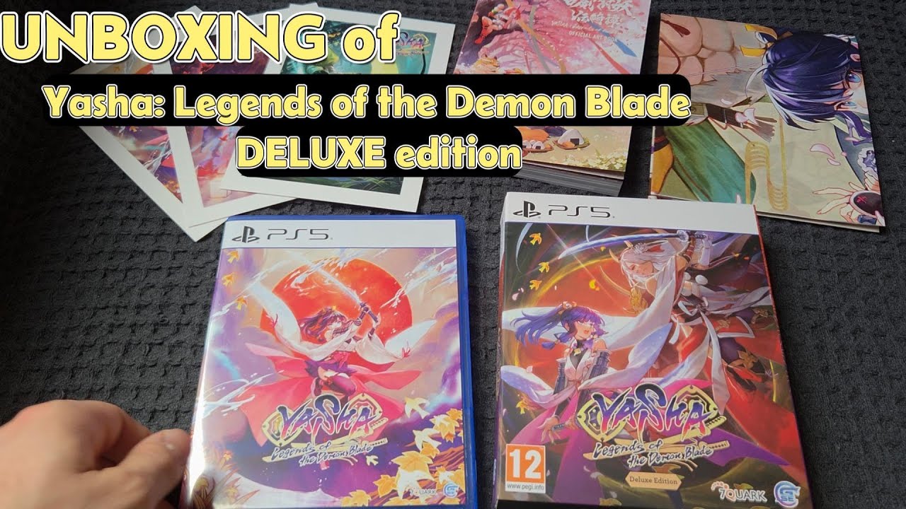Unboxing Yasha: Legends of the Deamon Blade (Deluxe edition)