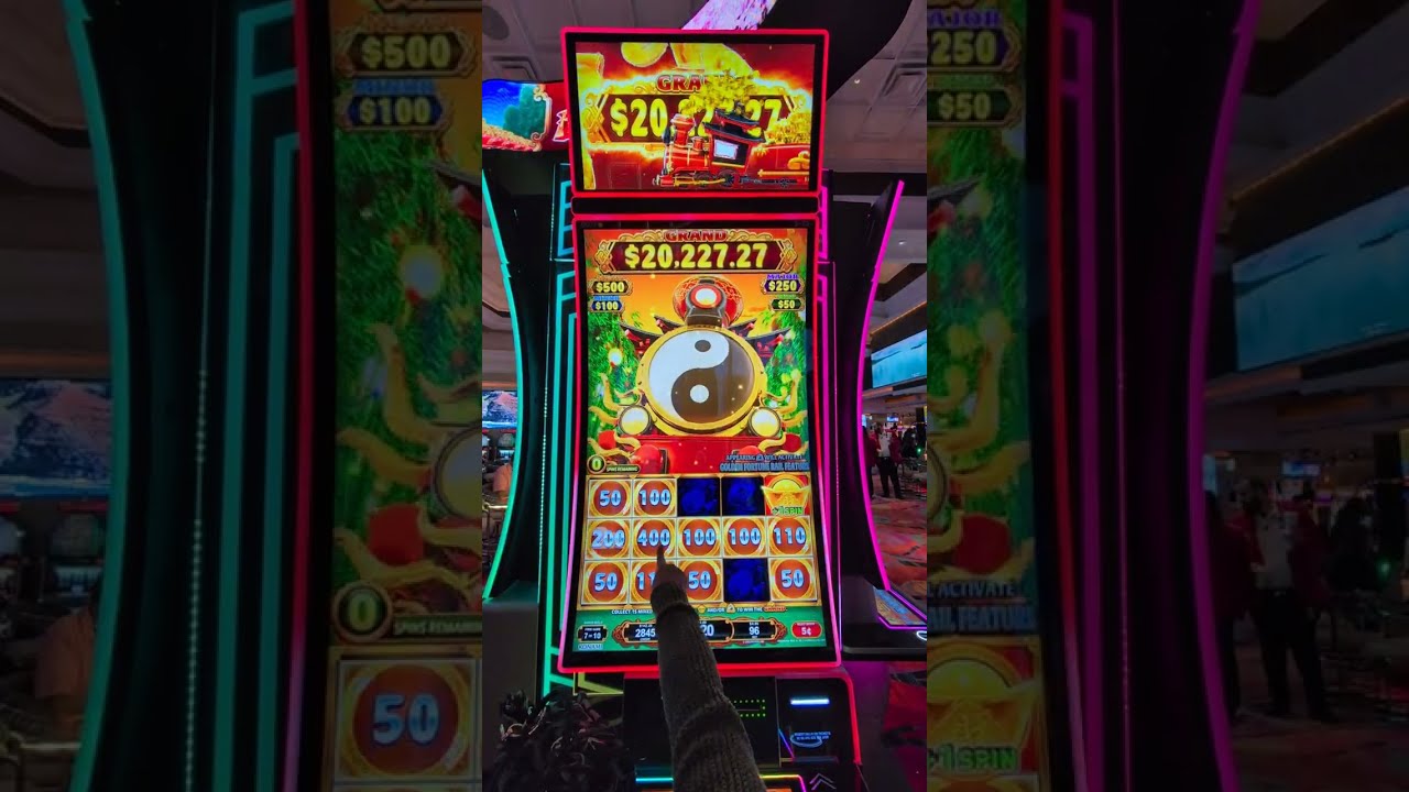 Long Long Train Slot Bonus Red Fortune Rail Foliage INCREDIBLE !!! Peppermill Casino Reno 