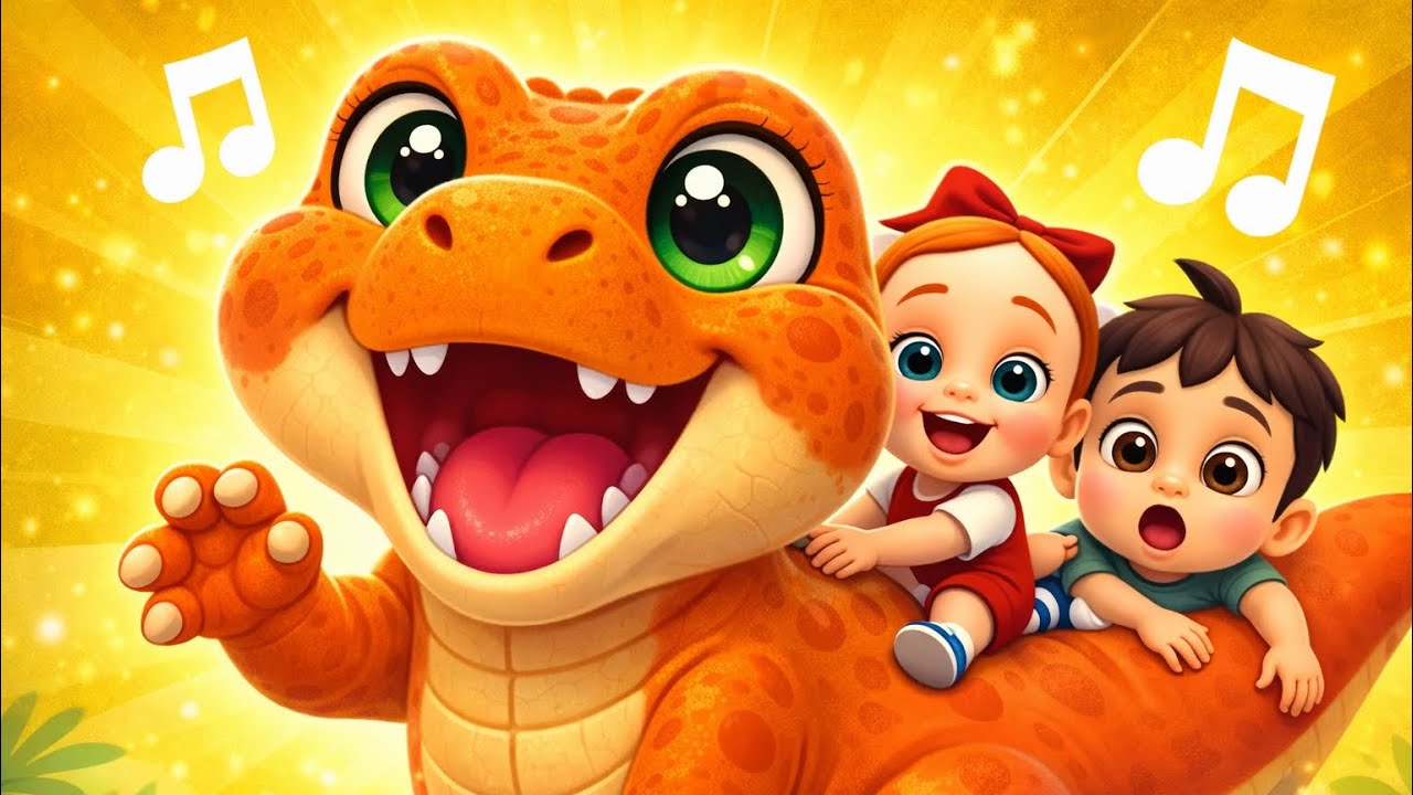 ¡Canción de los Dinosaurios! 🦕 🦖 Y Más Canciones de Animales para Niños #Bartolito #LaVacaLola 