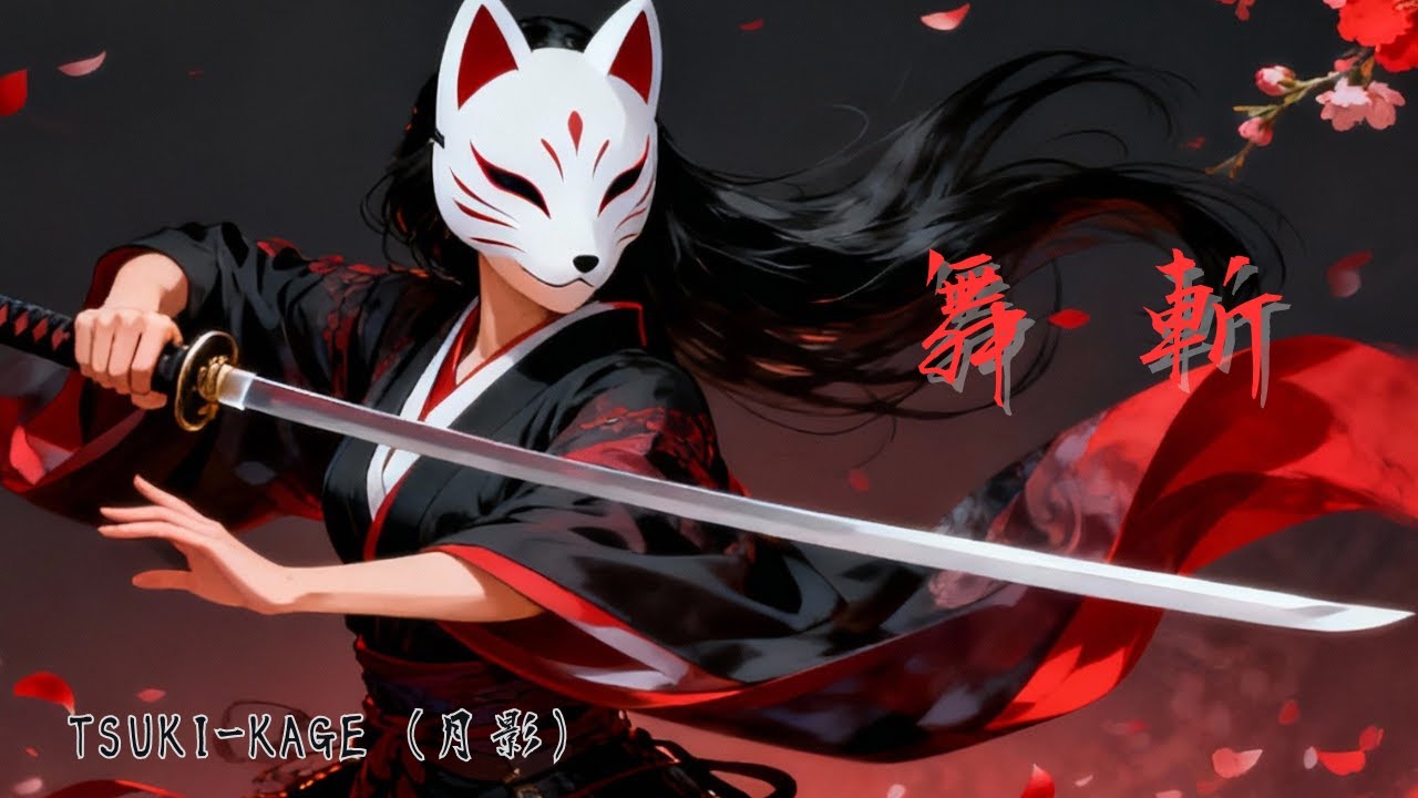 舞斬（まいざん）｜狐面が舞う疾走系・和風ヴィジュアル系ロック【TSUKI-KAGE（月影）】