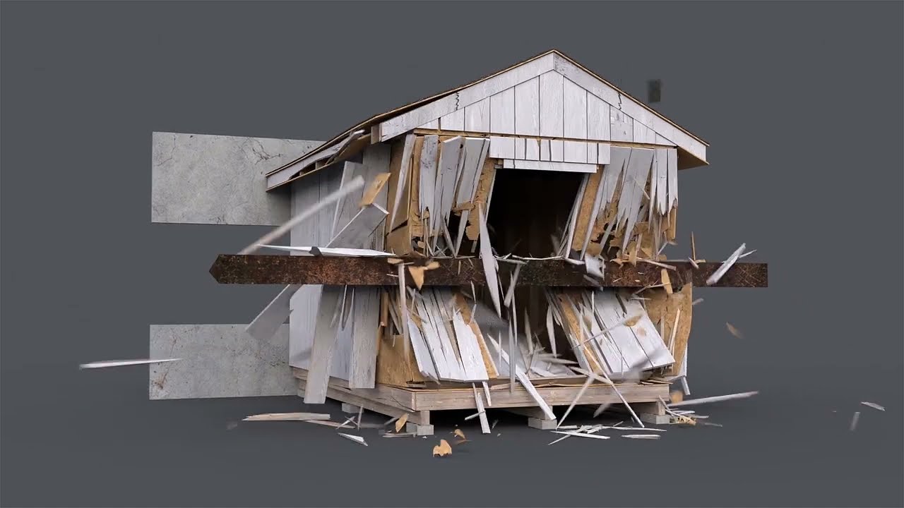 Houdini - House Destruction