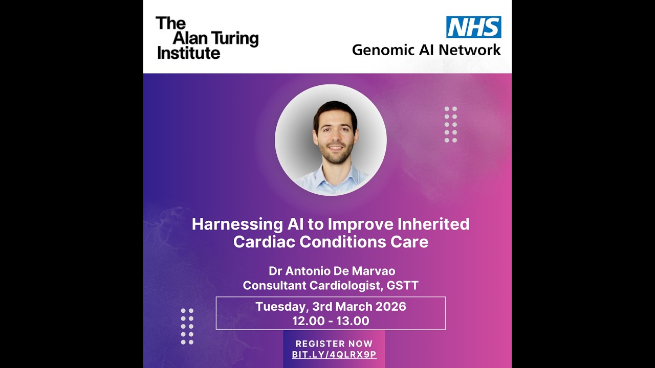 March 2026 Clinical AI Interest Group with Dr Antonio de Marvao