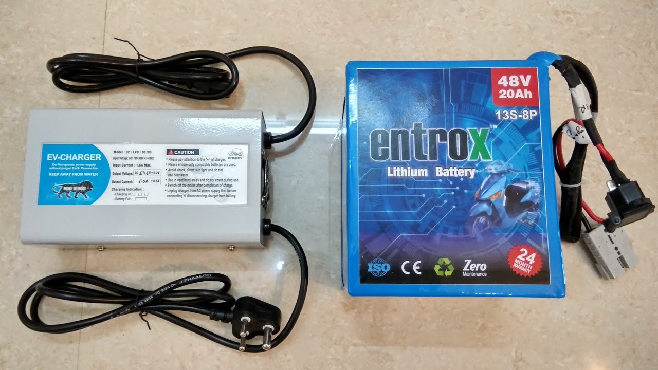 Powerful 48 volt 20 ah Lithium ion battery for electric bike