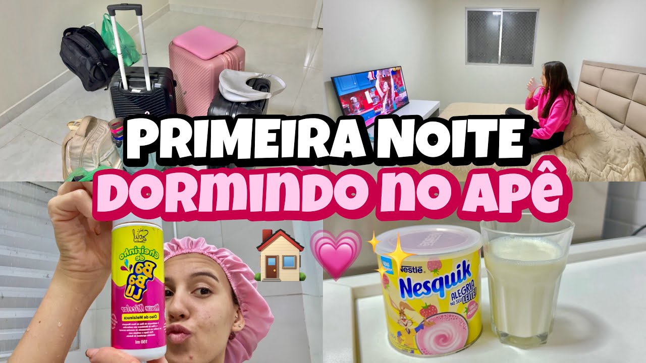 VLOGÃO: VOLTEI A MORAR NO APÊ| primeira noite dormindo no apartamento pós reforma| finalmente🏠💗✨
