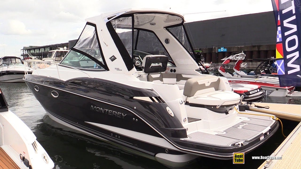 2017 Monterey 335 Sport Yacht - Walkaround - 2017 Montreal In Water Boat Show