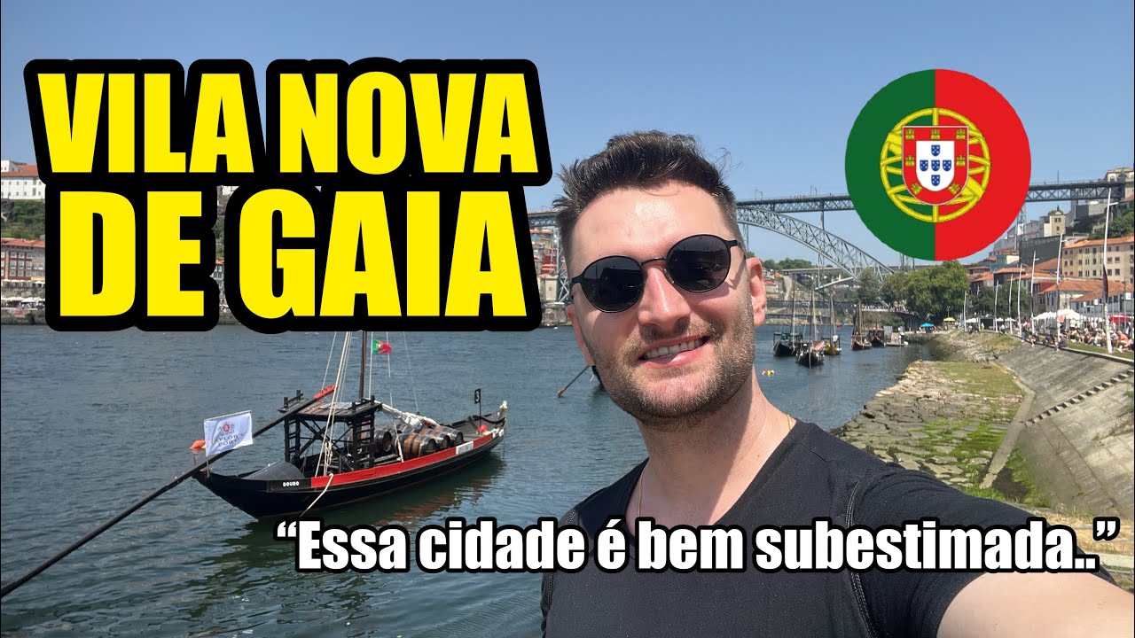 VILA NOVA DE GAIA: A cidade mais SUBESTIMADA de Portugal? | Eurovlog #006