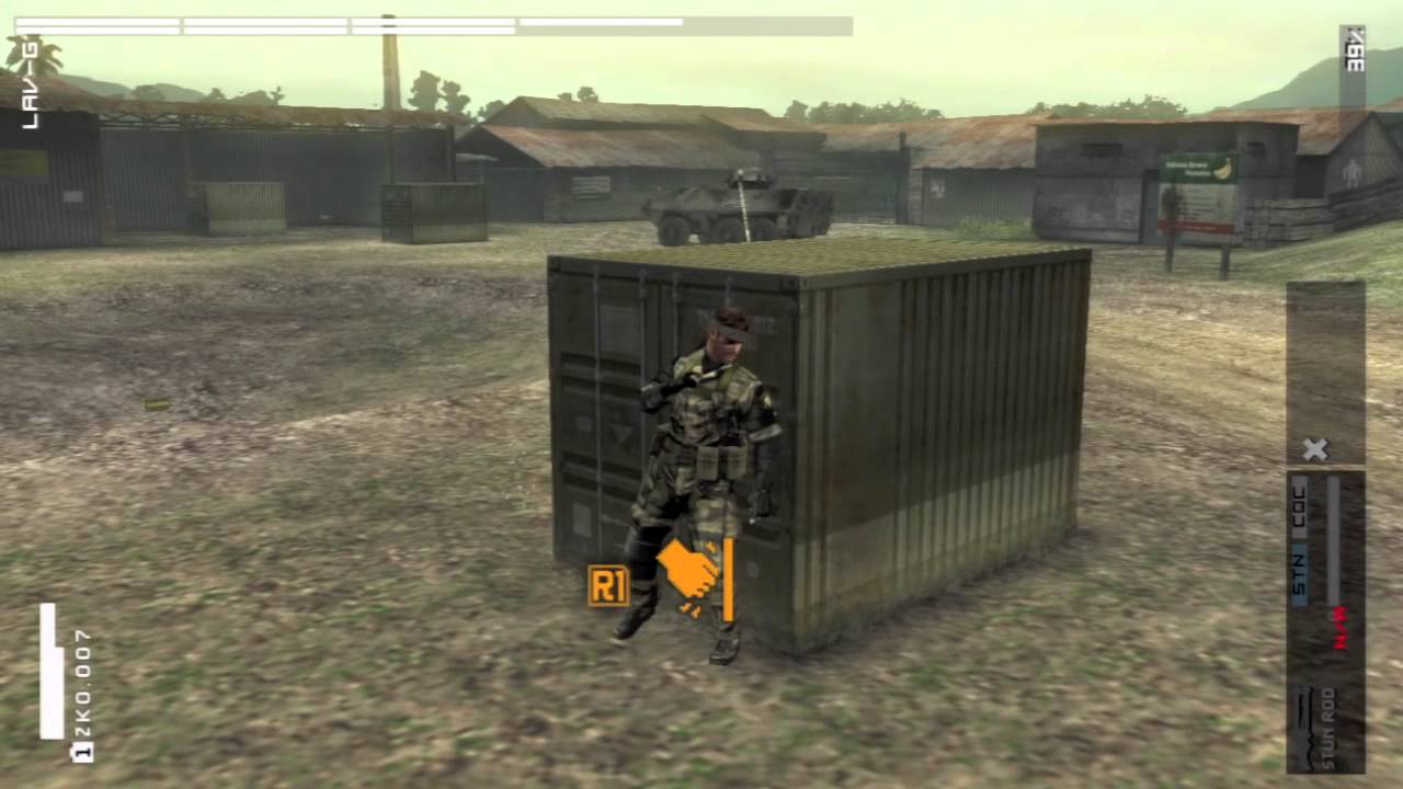 Metal Gear Solid : Peace Walker - No Hurt, Non Lethal, Mission 4 Boss - Armored Vehicle LAV-G