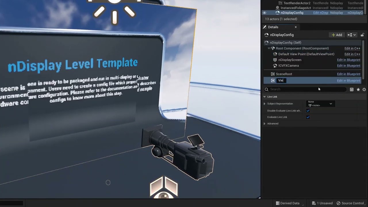 Shield 3 - Driving nDisplay