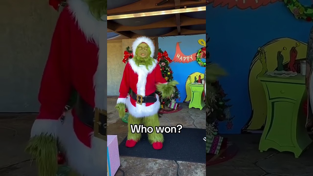 The Grinch hit that 🔥(via @officialajevans/TT)