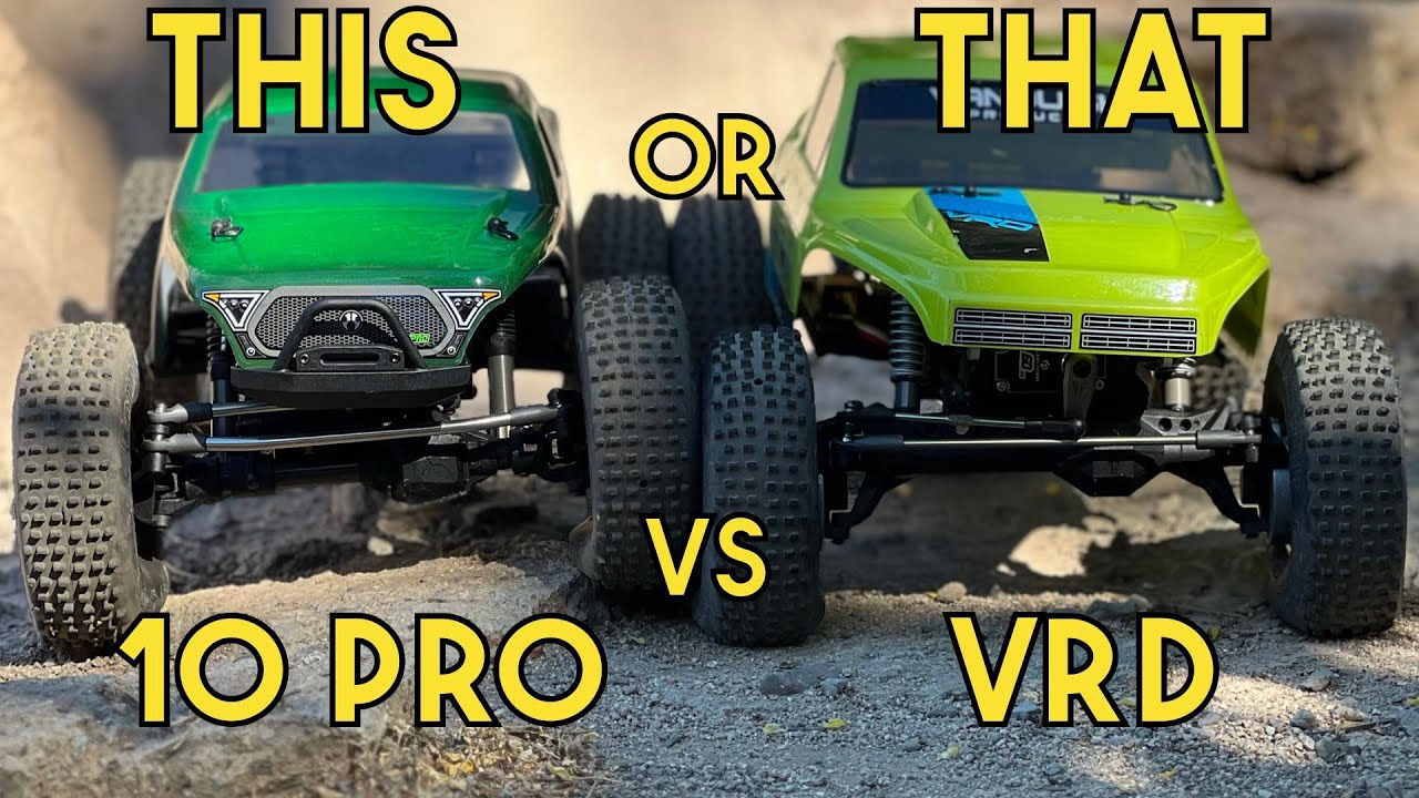 Crawler Canyon: то или иное: Axial SCX 10 Pro против Vanquish VRD Carbon