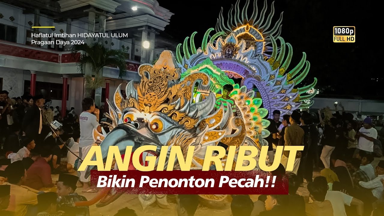 Saat ANGIN RIBUT Tampil Perdana di Hidayatul Ulum Pragaan Daya