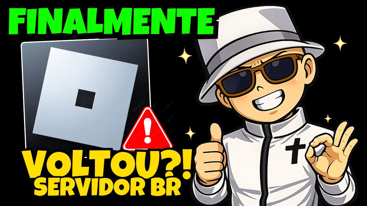 FINALMENTE VOLTOU?! Roblox SERVIDOR BR Normalizou? (Atualiza&ccedil;&atilde;o R&aacute;pida)