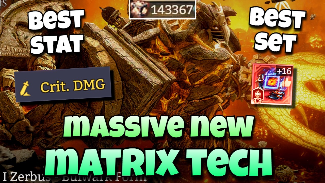 Your BUILDING WRONG in Matrix! INSANE New Builds + Tech (+143k Run Showcase) | Watcher of Realms