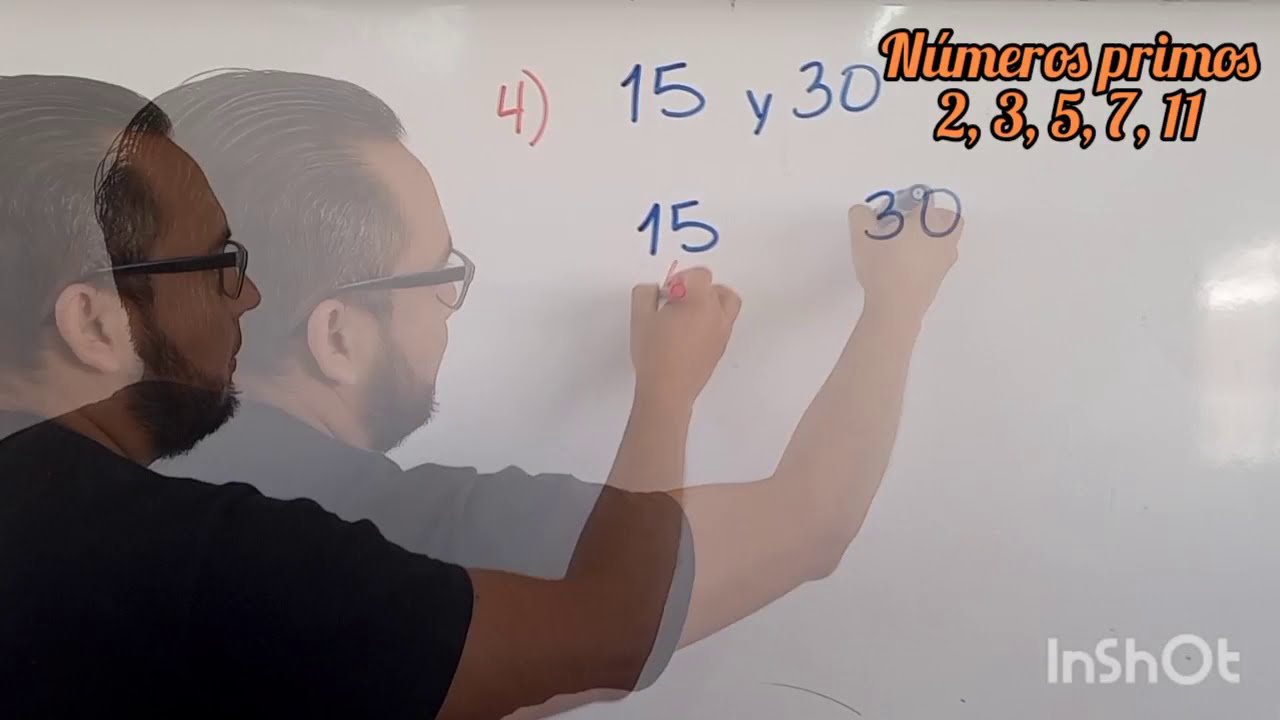 Mínimo Común Múltiplo por factores primos