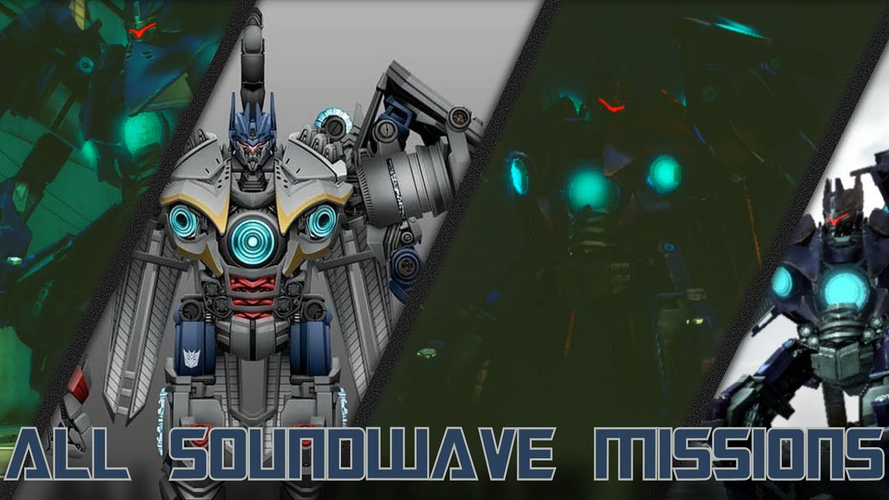 Transformers: Revenge of the Fallen - All Soundwave Missions