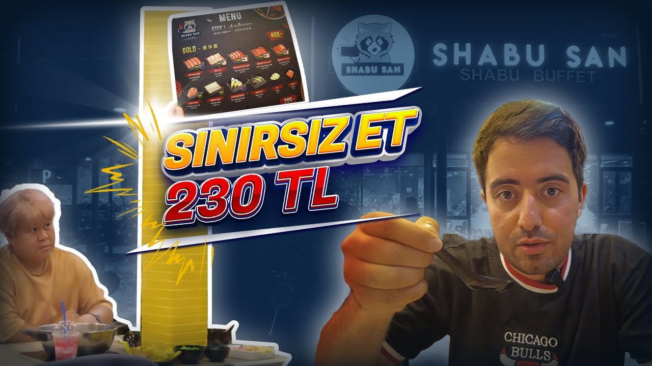 TAYLAND DA 230₺'YE SINIRSIZ ET! 🥩 #shabu