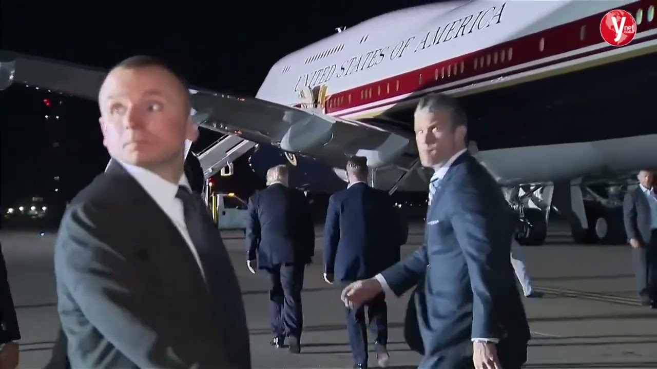 Trump switched planes after Israeli intel on Iran threat, report says - ynet Global