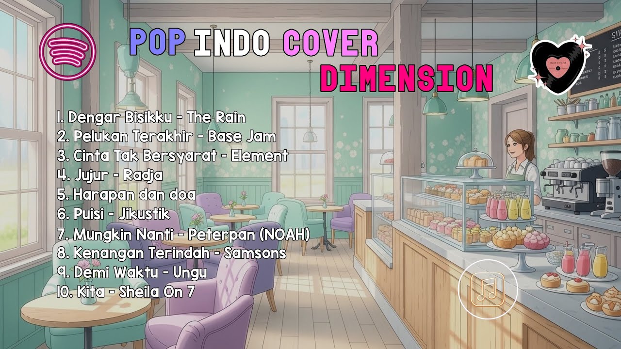 Pop Indo Cover Dimension | Dengarkan Bisikku, Pelukan Terakhir
