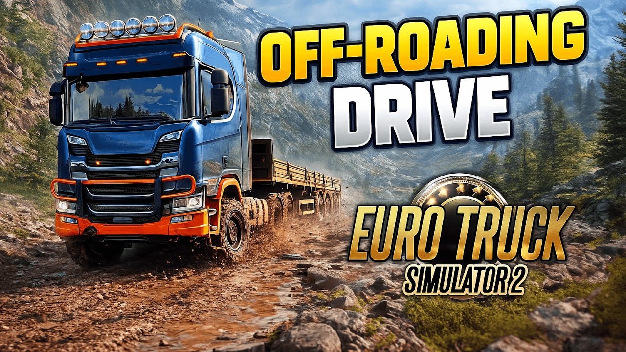 ETS2 1.57 | Extreme Mountain Pass Drive With Scania V8 – Realistic Trucking