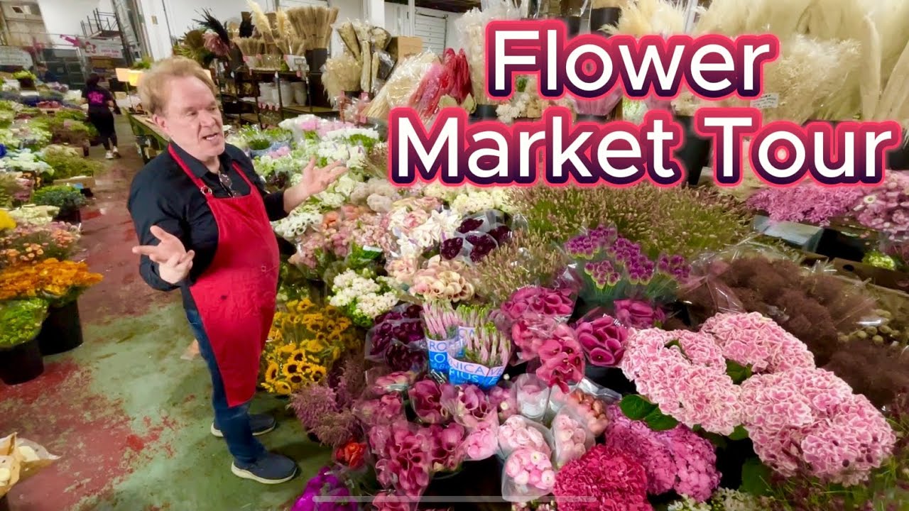 Boston Flower Market Tour | Michael Gaffney | American School of Flower Design